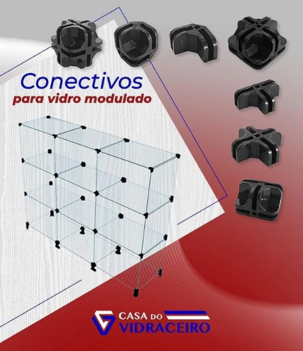 Conectivos para Vidro Modulado