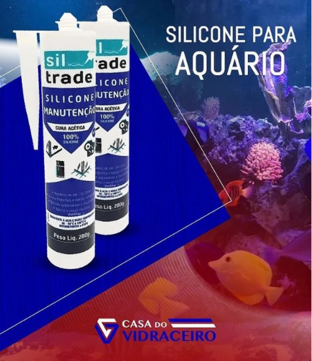 Silicone para Aquário