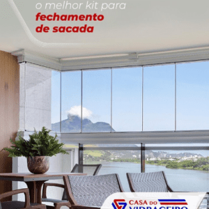 Fechamento de sacada (cortina de vidro)